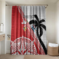 Fiji and Tonga Rugby Custom Bathroom Set Flying Fijians Ikale Tahi Together Pacific - Polynesian Pride