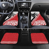Fiji and Tonga Rugby Custom Car Mats Flying Fijians Ikale Tahi Together Pacific - Polynesian Pride