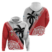 Fiji and Tonga Rugby Custom Hoodie Flying Fijians Ikale Tahi Together Pacific - Polynesian Pride
