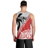 Fiji and Tonga Rugby Custom Men Tank Top Flying Fijians Ikale Tahi Together Pacific - Polynesian Pride