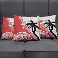 Fiji and Tonga Rugby Custom Pillow Cover Flying Fijians Ikale Tahi Together Pacific - Polynesian Pride