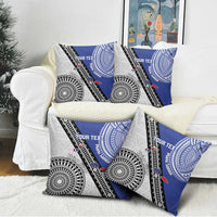 Fiji an Samoa Rugby Custom Pillow Cover Flying Fijians Manu Samoa Together Pacific - Polynesian Pride