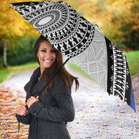 Fiji an Samoa Rugby Custom Umbrella Flying Fijians Manu Samoa Together Pacific - Polynesian Pride