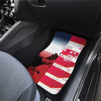 USA and Japan Rugby Custom Car Mats Eagles Brave Blossoms Together Pacific - Polynesian Pride