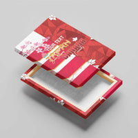 Canada and Japan Rugby Custom Canvas Wall Art Canucks Brave Blossoms Together Pacific - Polynesian Pride