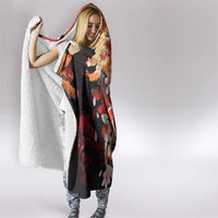 Hawaiian and Japanese Hooded Blanket Koi Fish With Kanaka Polynesian Tattoo - Polynesian Pride