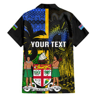 Personalised South Sea Islanders Hawaiian Shirt Kanakas With Fiji Coat Of Arms LT14 - Polynesian Pride