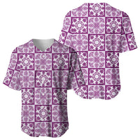 Poni Palaka Quilt Hawaii Baseball Jersey Hawaiian Tropical Monstera Sea Turtle LT14 - Polynesian Pride