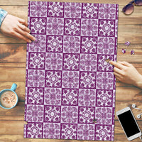 Poni Palaka Quilt Hawaii Puzzle Hawaiian Tropical Monstera Sea Turtle