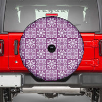 Poni Palaka Quilt Hawaii Spare Tire Cover Hawaiian Tropical Monstera Sea Turtle