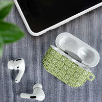 Omaomao Palaka Quilt Hawaii AirPods Case Hawaiian Tropical Monstera Sea Turtle LT14 - Polynesian Pride