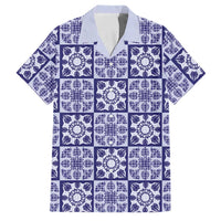 Polu Palaka Quilt Hawaii Family Matching Short Sleeve Bodycon Dress and Hawaiian Shirt Hawaiian Tropical Monstera Sea Turtle