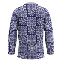 Polu Palaka Quilt Hawaii Hockey Jersey Hawaiian Tropical Monstera Sea Turtle