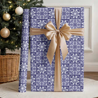 Polu Palaka Quilt Hawaii Wrapping Paper Hawaiian Tropical Monstera Sea Turtle