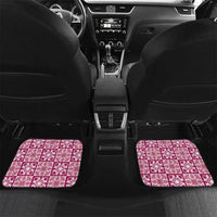 Akala Palaka Quilt Hawaii Car Mats Hawaiian Tropical Monstera Sea Turtle