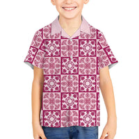 Akala Palaka Quilt Hawaii Hawaiian Shirt Hawaiian Tropical Monstera Sea Turtle LT14 - Polynesian Pride