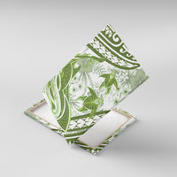 Lime Green Polynesia Canvas Wall Art Polynesian Turtle Shark Tattoo Tropical Vintage