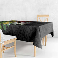 Wallis and Futuna Victory Day Tablecloth Liberty Equality Fraternity Polynesian Plumeria