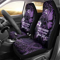 Personalised Fibromyalgia Awareness Month Car Seat Cover Fibro Warrior Strength In Every Struggle