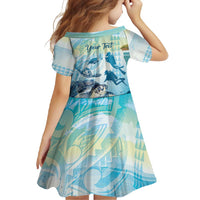 Personalized Snorkeling Hawaii Family Matching Summer Maxi Dress and Hawaiian Shirt Ocean Lover Hawaiian Kakau Honu Turtle LT14 - Polynesian Pride