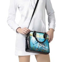 Personalized Snorkeling Hawaii Shoulder Handbag Ocean Lover Hawaiian Kakau Honu Turtle