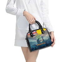 Niue ANZAC Day Shoulder Handbag We Will Remember Them Camouflage Style LT14 - Polynesian Pride