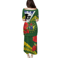 Cook Islands ANZAC Day Puletasi Last Post Lest We Forget