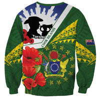 Cook Islands ANZAC Day Sweatshirt Last Post Lest We Forget