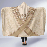 Mauri Ribaberiki Kiribati Hooded Blanket Cowrie Shells Lei Palm Leaf Weaving