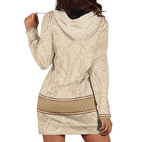 Mauri Ribaberiki Kiribati Hoodie Dress Cowrie Shells Lei Palm Leaf Weaving LT14 - Polynesian Pride