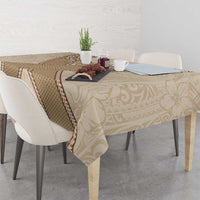 Mauri Ribaberiki Kiribati Tablecloth Cowrie Shells Lei Palm Leaf Weaving