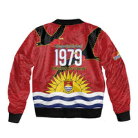 Mauri Kiribati Independence Day Bomber Jacket 1979 Proud National Frigatebird