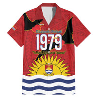 Mauri Kiribati Independence Day Family Matching Mermaid Dress and Hawaiian Shirt 1979 Proud National Frigatebird