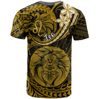 Polynesian Pride Leo Zodiac T Shirt Astrological Sign Tribal Plumeria Gold Galaxy LT14 - Polynesian Pride