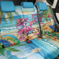 Flamingo Aloha Hawaii Back Car Seat Cover It's 5 OClock Somewhere Tropical Vibes LT14 - Polynesian Pride