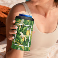 Aloha Hawaii Maia 4 in 1 Can Cooler Tumbler Hawaiian Banana Stylized Stamp LT14 - Polynesian Pride