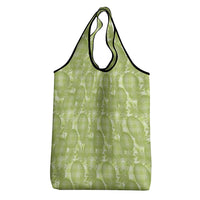 Omaomao Hawaii Breadfruit Palaka Motifs Grocery Bag