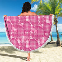 Alaka Hawaii Breadfruit Palaka Motifs Beach Blanket