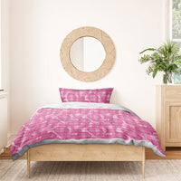 Alaka Hawaii Breadfruit Palaka Motifs Bedding Set