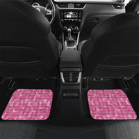Alaka Hawaii Breadfruit Palaka Motifs Car Mats