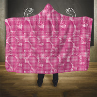 Alaka Hawaii Breadfruit Palaka Motifs Hooded Blanket