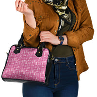 Alaka Hawaii Breadfruit Palaka Motifs Shoulder Handbag