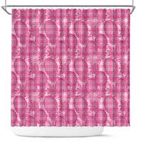 Alaka Hawaii Breadfruit Palaka Motifs Shower Curtain