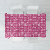 Alaka Hawaii Breadfruit Palaka Motifs Tablecloth
