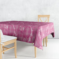 Alaka Hawaii Breadfruit Palaka Motifs Tablecloth