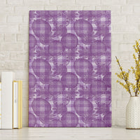 Poni Hawaii Breadfruit Palaka Motifs Canvas Wall Art