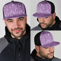 Poni Hawaii Breadfruit Palaka Motifs Mesh Trucker Cap