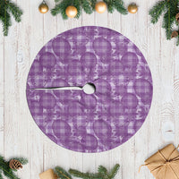 Poni Hawaii Breadfruit Palaka Motifs Tree Skirt