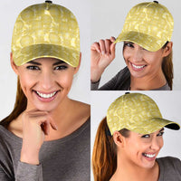 Melemele Hawaii Breadfruit Palaka Motifs Classic Cap