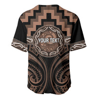 Aotearoa Kati Mamoe Personalised Baseball Jersey Maori Iwi Poutama Puhoro Tattoo LT14 - Polynesian Pride
